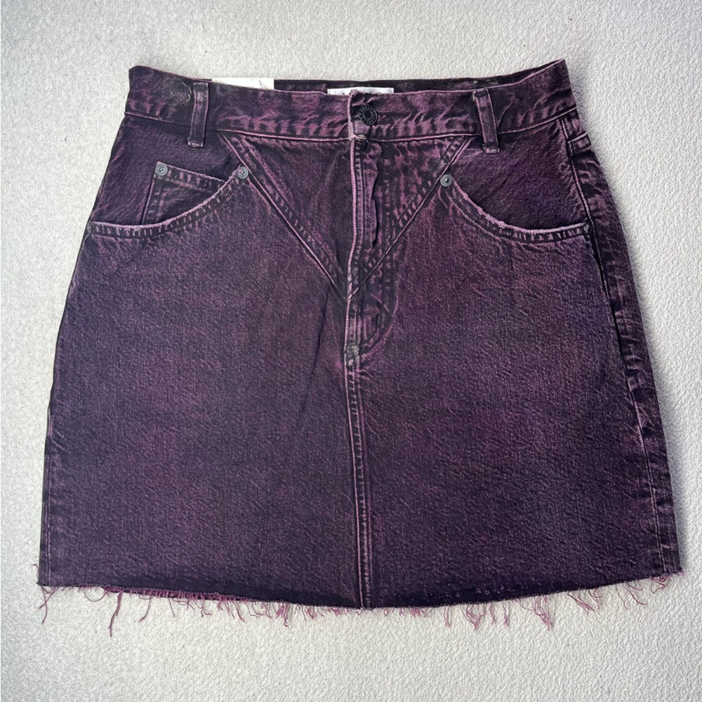 AGOLDE Hi Rise Mini Skirt